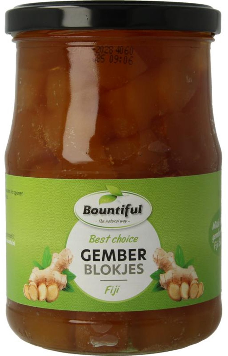 Bountiful Fiji gemberblokjes 720 gram