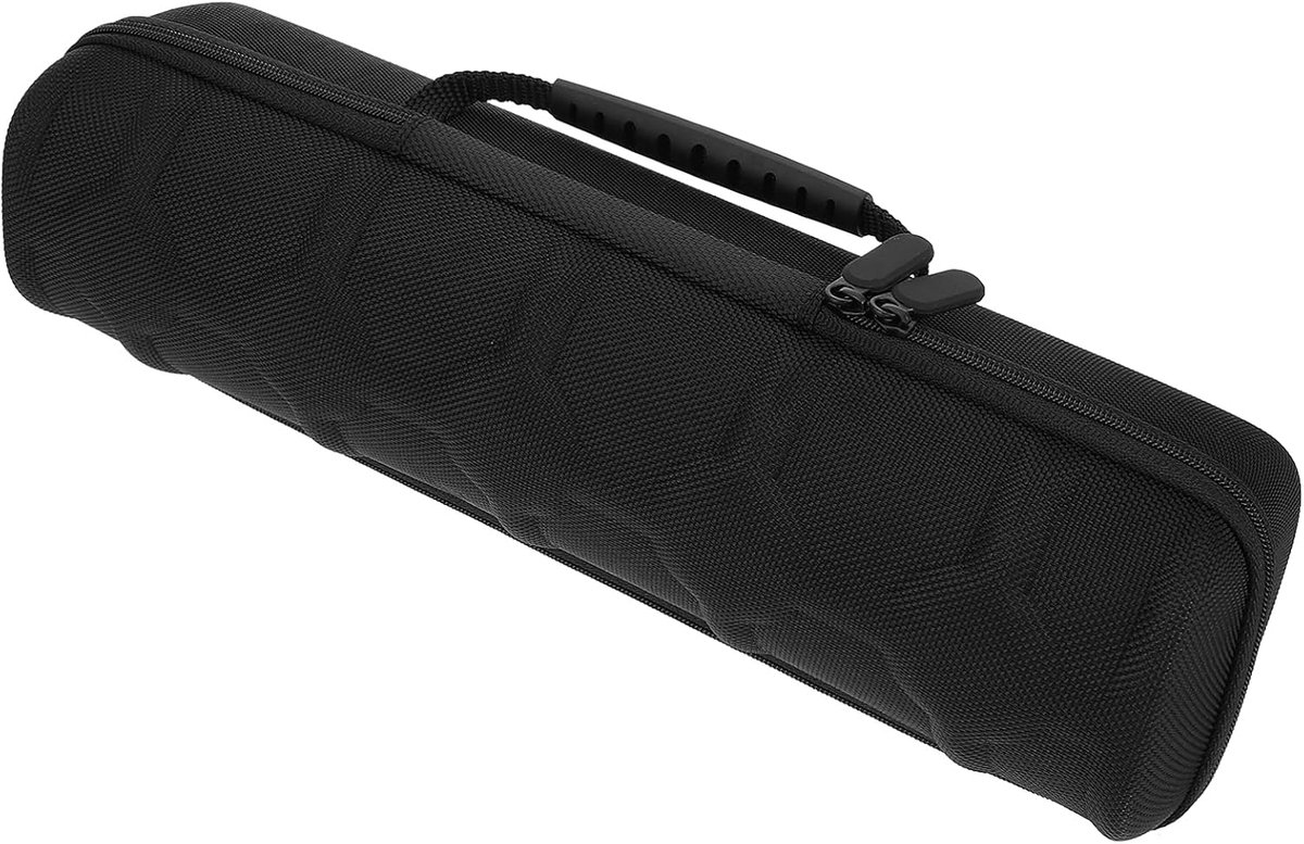 Horloge Roll Travel Case - 5 Slot Horloge Organizer Zwart - Horloge Opbergkoffer Shockproof EVA - Draagbare Reizen Horloge Draagtas voor Horloges en Smart Horloges, Zwart, 32.5X8.5CM