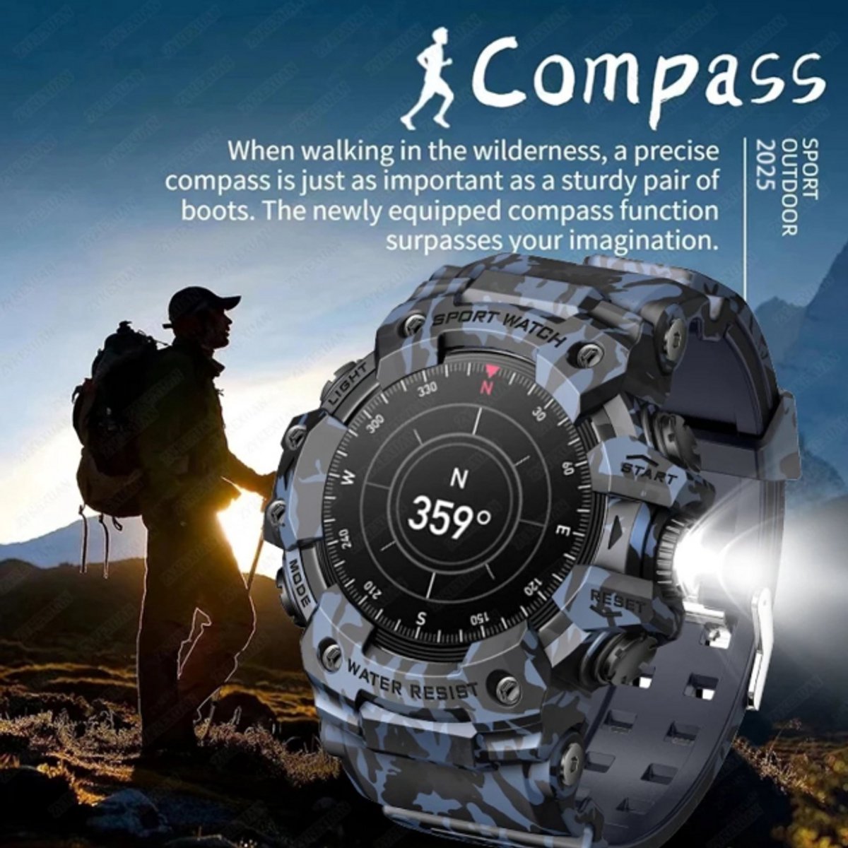 LIGE 2025 Montre Connectée Homme avec Appel Bluetooth