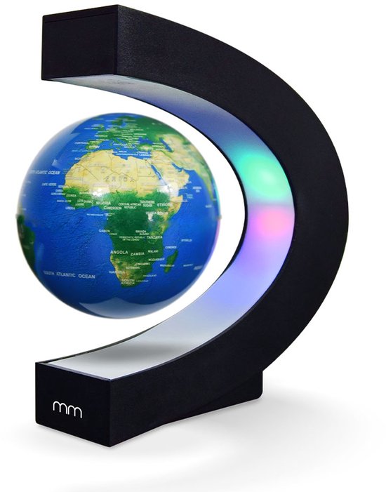 Globe flottant LED MikaMax éclairant à 360 degrés