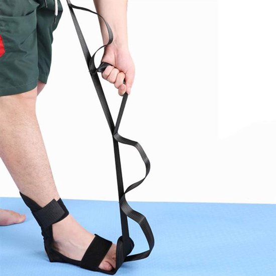 Yoga Ligament Stretching Belt - Resistance Bands - Hamstring Leg Stretcher - Stretch Strap voor Flexibiliteit - Rehabilitatie Training - Workout - Flexibiliteit Training - Dans - Gym - Rehab - Tension — afbeelding 2