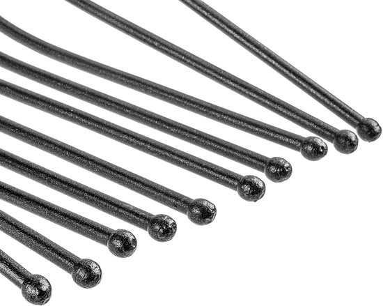 KADAX Aardappelvork zonder steel, raapvork van robuust staal, steenvork, aardappelvork, steenvork, draadvork, spatvork, hooivork, grafvork (zwart 10 tanden) — afbeelding 4