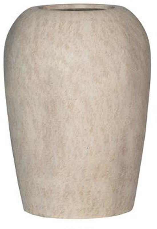 Pottery Pots - Plantenbak - Lena XS - H51cm x Ø40cm - Indoor en Outdoor - Travertine Beige