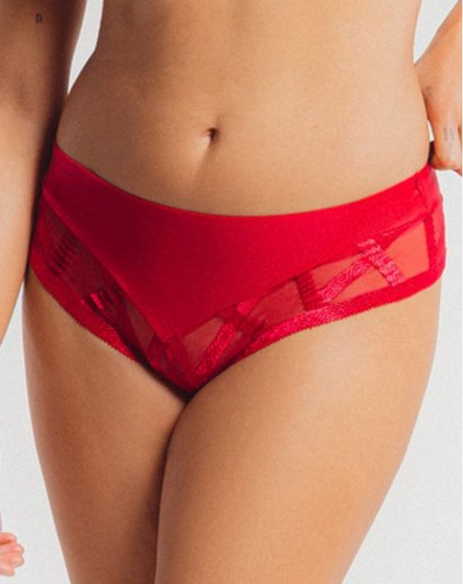 Louisa Bracq Serie Luxe String 47143 471 ROUGE A LEVRE - maat 38