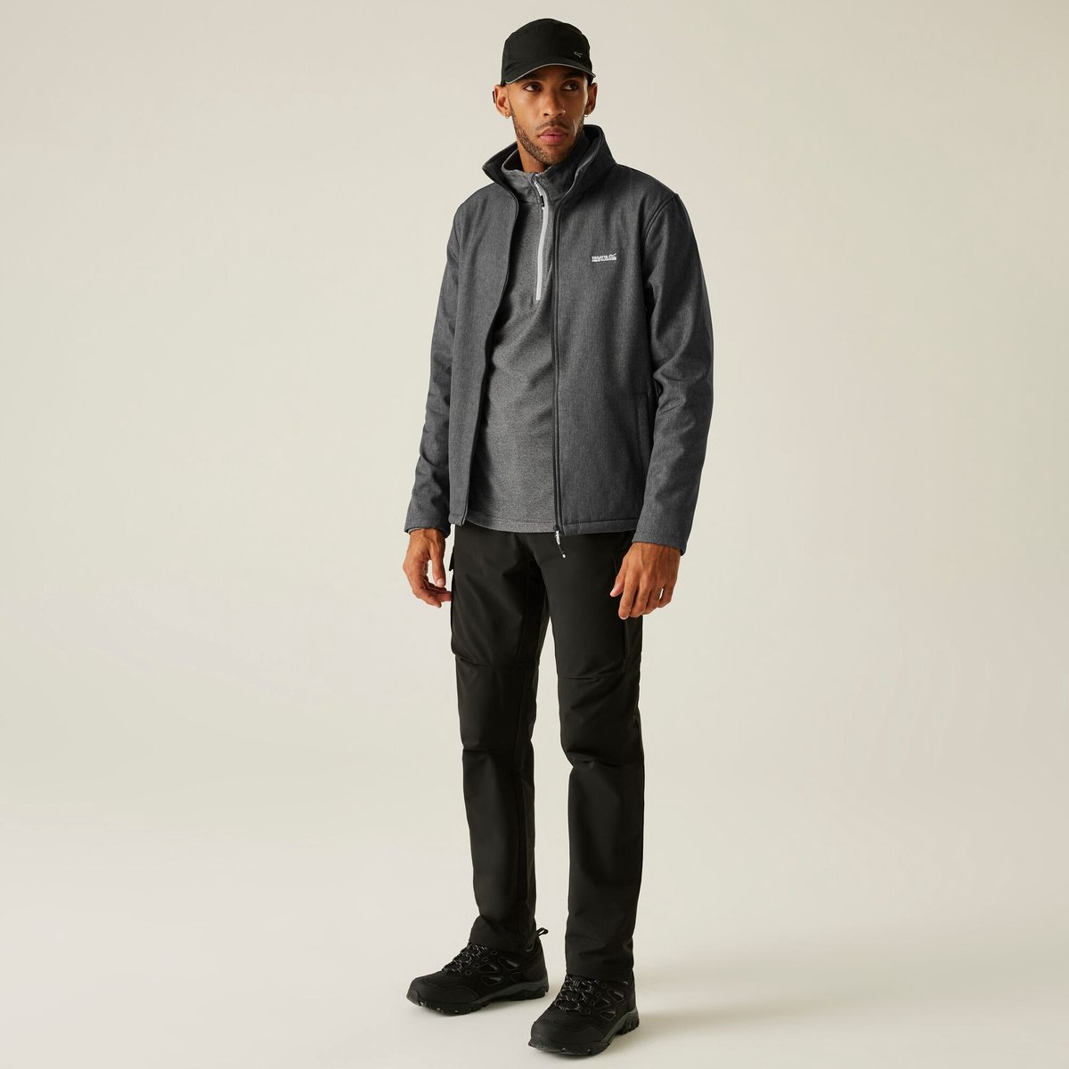 Softshell Heren Waterafstotend Hiking