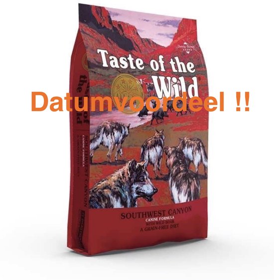 Taste of the Wild - Southwest Canyon Canine Hondenvoer 12,2kg