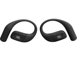 JBL Endurance Zone - Open ear Oordopjes - Oortjes Draadloos - Sport Oordopjes - Bluetooth - Sporten - Hardlopen - 32 uur - Spatwaterdicht - IP68 - Oorhaak - Zwart & Grijs