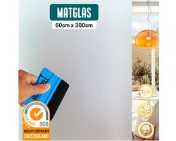 Homewell Raamfolie HR++ 60x300cm - Zonwerend & Isolerend - Anti inkijk - Statisch - Matglas