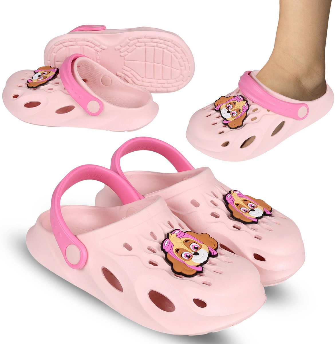 PAW Patrol Skye Teenslippers van SCHUIMRUBBEREN SLIPPERS voor meisjes DIKKE ZOOL EVA lichtgewicht