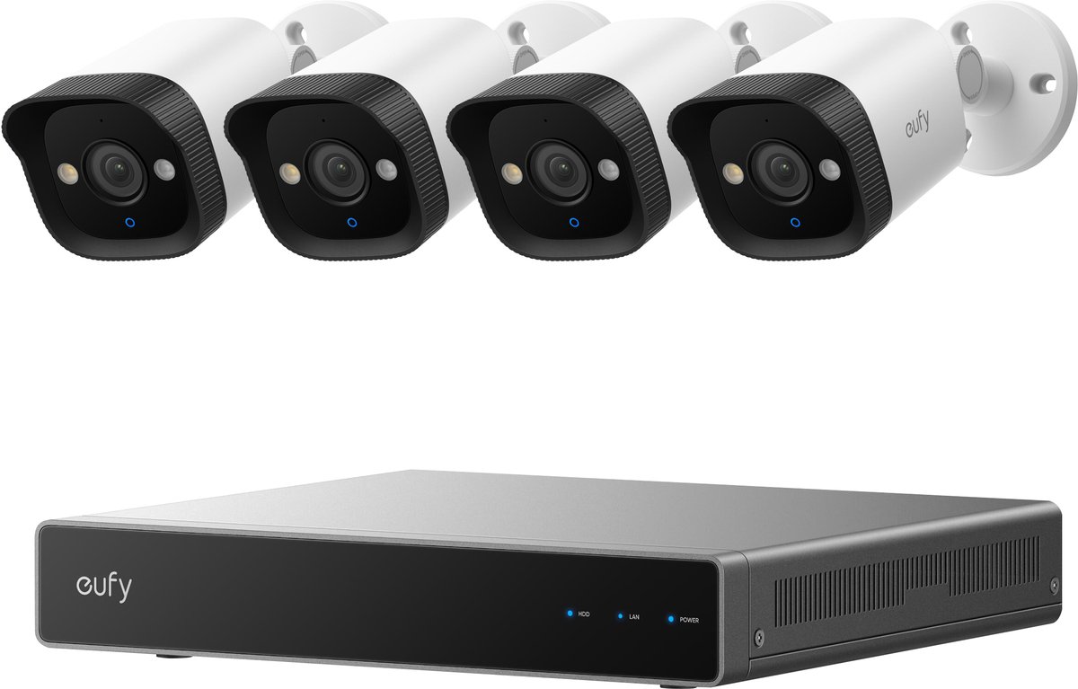 Eufy E40 4K PoE Bewakingscamera Systeem met NVR - afbeelding 2
