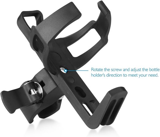 Bekerhouder fiets - Drinkbushouder fiets - bidonhouder fiets - Universele Bekerhouder - bekerhouder - Kinderwagen Buggy - mountainbikes - Fiets - Universele bekerhouder Geschikt Voor fietsen - Beker Houder Verstelbaar - Zwart — afbeelding 4