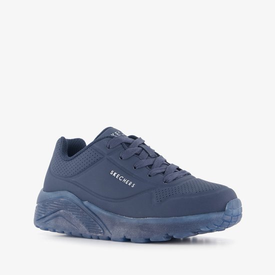Skechers Uno Ice jongens sneakers blauw Maat 37 Extra comfort