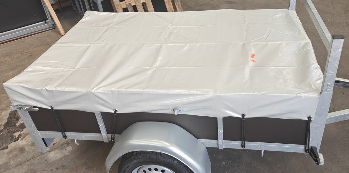 Vlakzeil voor aanhangwagen 150x100