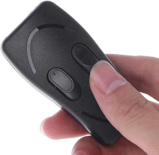 Dubbele knopschakelaar - Drukschakelaar - Handige snoerschakelaar - Wandschakelaar - Snoerschakelaar - Lichtschakelaar - zwart - 6.7 x 3.3 x 2 cm - 250V