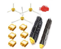 8x geschikt voor Plus.Parts iRobot Roomba 700 - Stofzuigeronderhoudsset