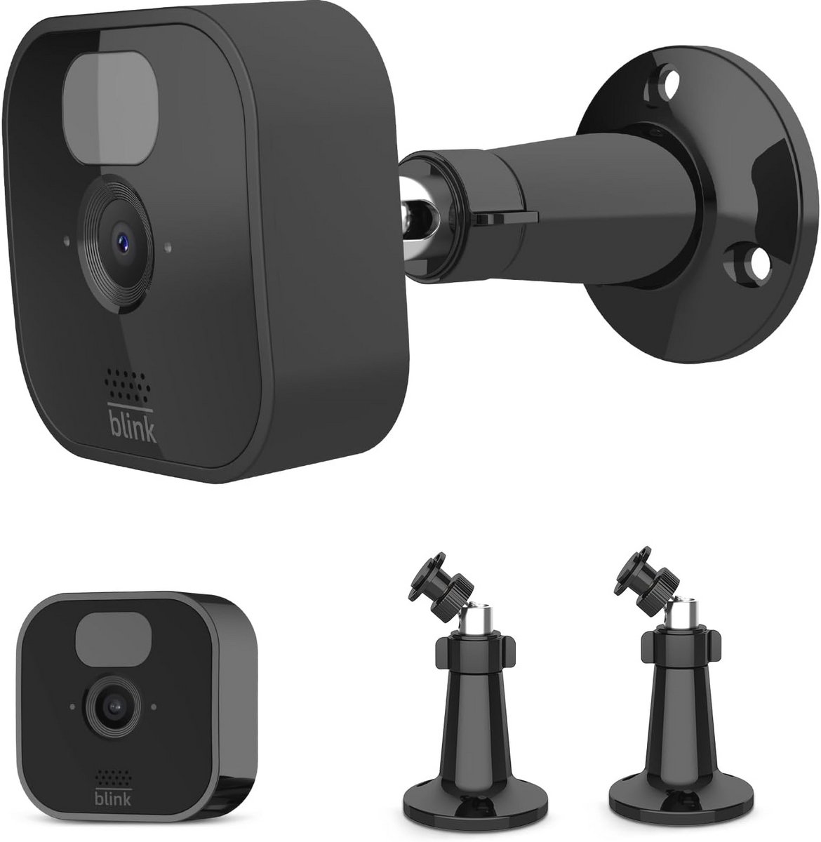 Universele 360° camerahouder voor buiten en binnen – Verstelbare muursteun voor diverse camera's