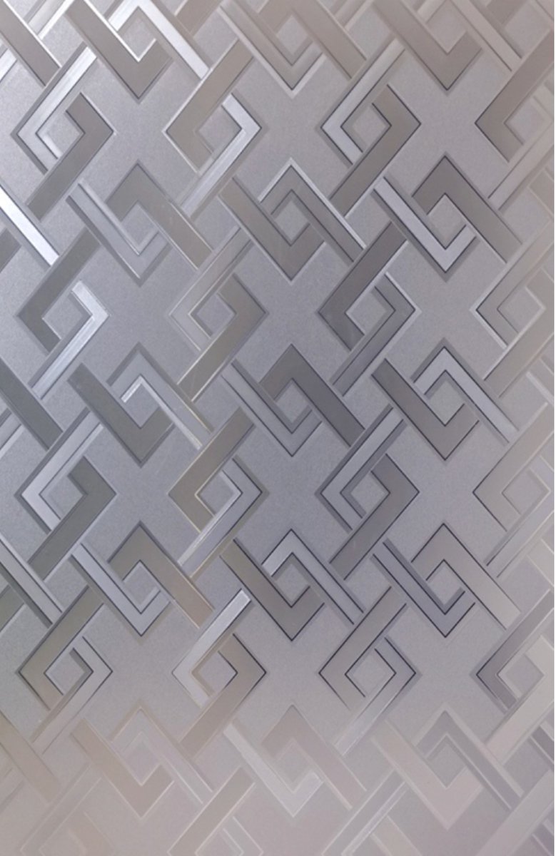 Raamfolie 60x200 cm – Zelfklevend & Statisch Hechtend – Privacy Folie voor Ramen – Zonwerende & Decoratieve Raamfolie – Eenvoudig Aan te Brengen – Waterdicht en Herbruikbaar