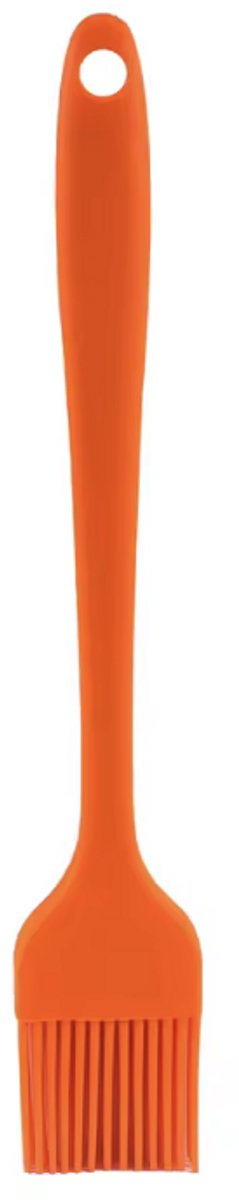 Oranje siliconen Bakkwast - Keukenkwast - Kwast - Siliconen kwast - Oranje - 26CM - Siliconen - Keukenaccessoire - Keukengerei - Bakken - Insmeren - Invetten - Invetkwast - CHPN