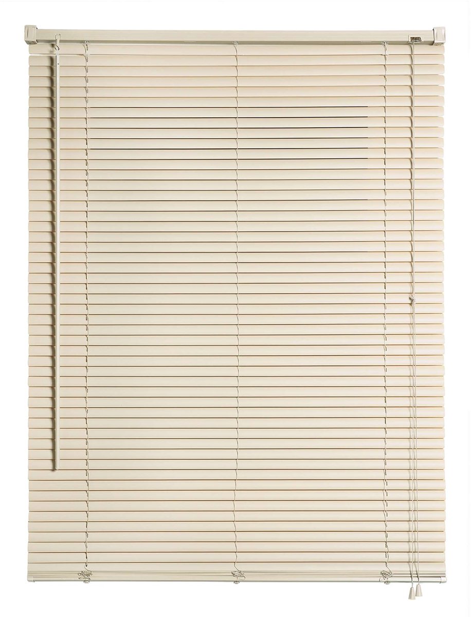 Storesdeco - Vinyl Jaloezieën met Koord Beige 75x160