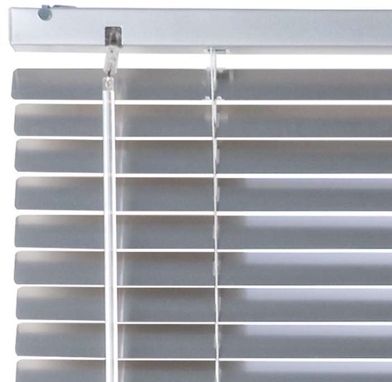 Storesdeco - Aluminium Jaloezieën met Koord Grijs 90x250