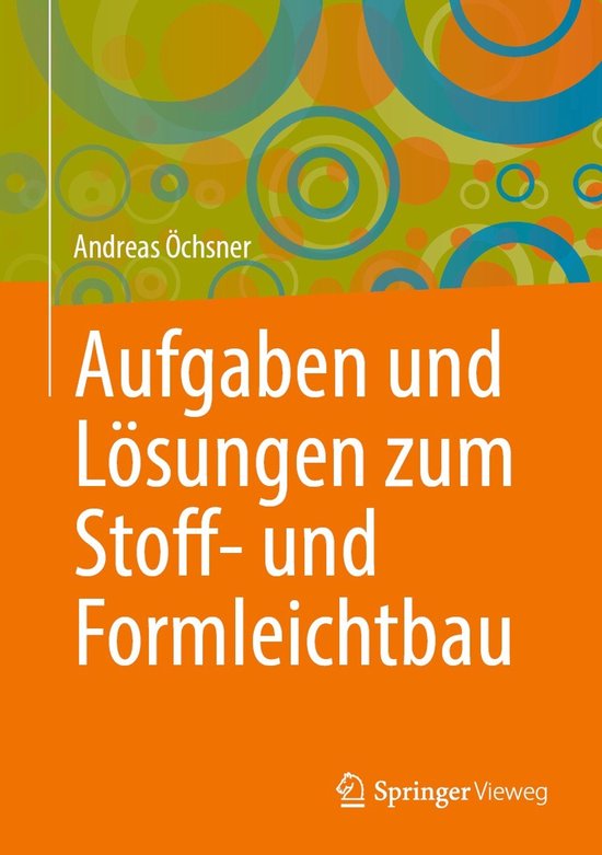 Aufgaben und Lösungen zum Stoff- und Formleichtbau - cover