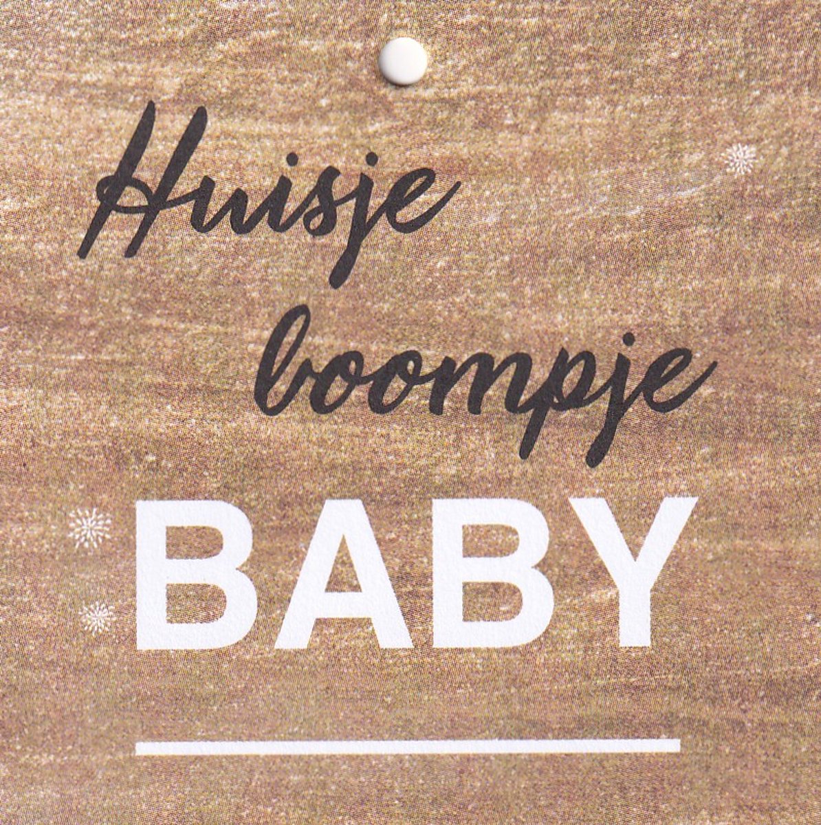Bloemenkaartjes - 25 stuks - Mini Kaartjes - 7 x 7 cm - Bloemist - Kadootjes - Huisje Boompje Baby - JK-145