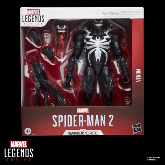 Marvel Legends Series Gamerverse Venom uit Spider-Man 2, videogame