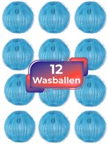 Boules de lavage Maxenza pour machine à laver - 12 pièces - Anti- pluis - Vizirettes - Anti-poils - Convient également aux poils d'animaux