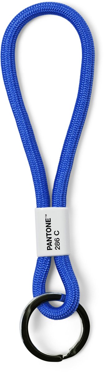 Pantone Sleutelhanger Blauw - Clear Blue 286 C - by Copenhagen Design