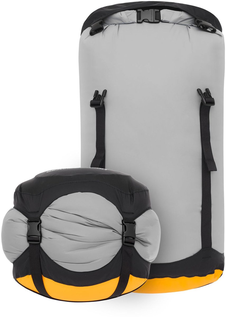 Sea to Summit Pakzak Evac Lightweight Compression Dry Bag 20 L High Rise Lichtgrijs