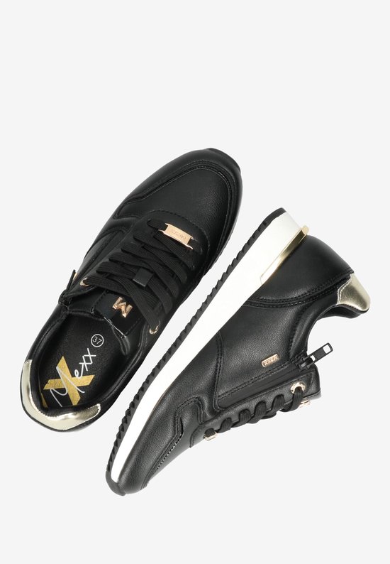 Baskets Mexx Mana Baskets pour femmes - Femme - Zwart - Taille : 39