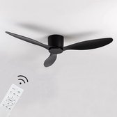 Ventilateur de plafond avec éclairage, cambil beige et blanc Inspire | La Redoute
