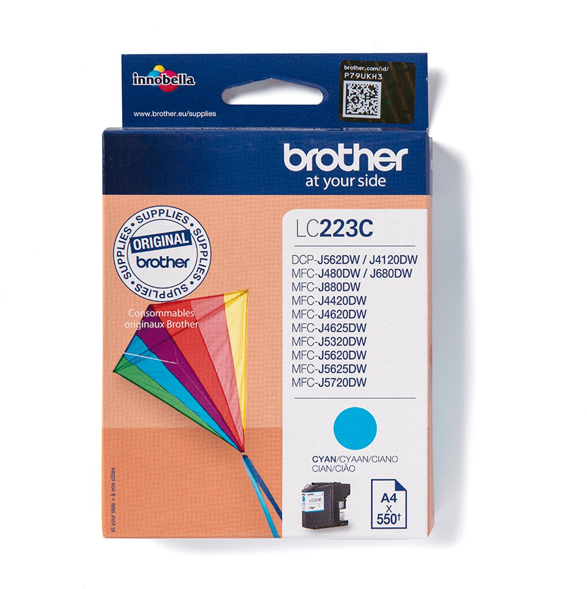 Brother LC-223 Cartridge Cyaan