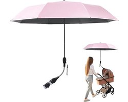 Kinderwagenparasol, UV-bescherming 90 cm Kinderwagenparasol 