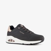 Skechers Uno-Shimmer Away dames sneakers zwart