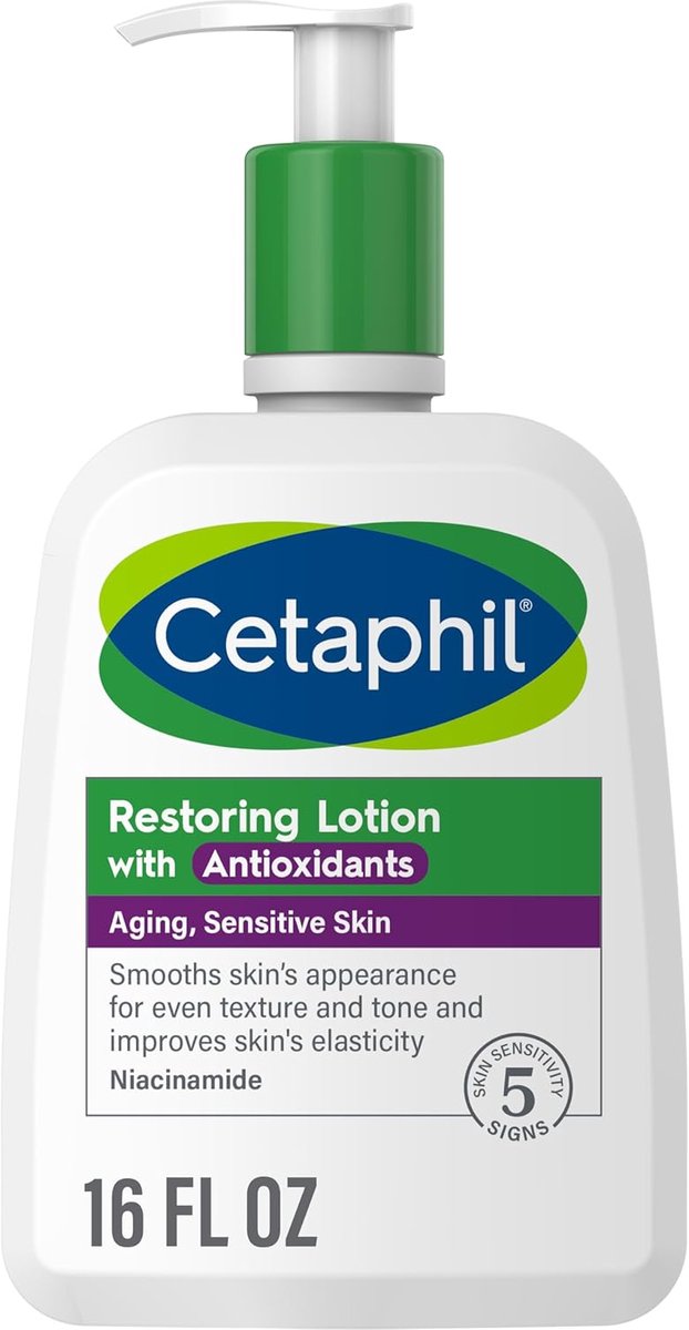 Cetaphil Restoring Body Lotion – Met Antioxidanten – Anti-Aging – 473 ml