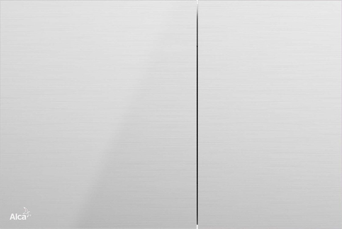 Alcadrain Flat - Verzonken bedieningsknop, roestvrij staal semi-mat/glanzend AIR-INOX