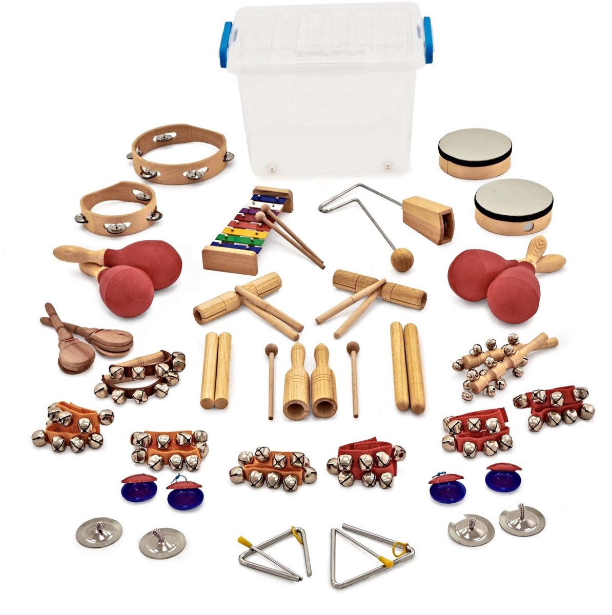 32-delig Orkestraal Percussiepakket van Gear4music