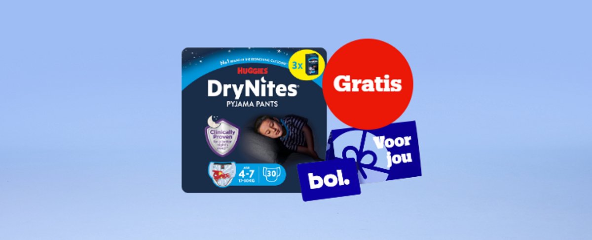Bol giftcard t.w.v. €5