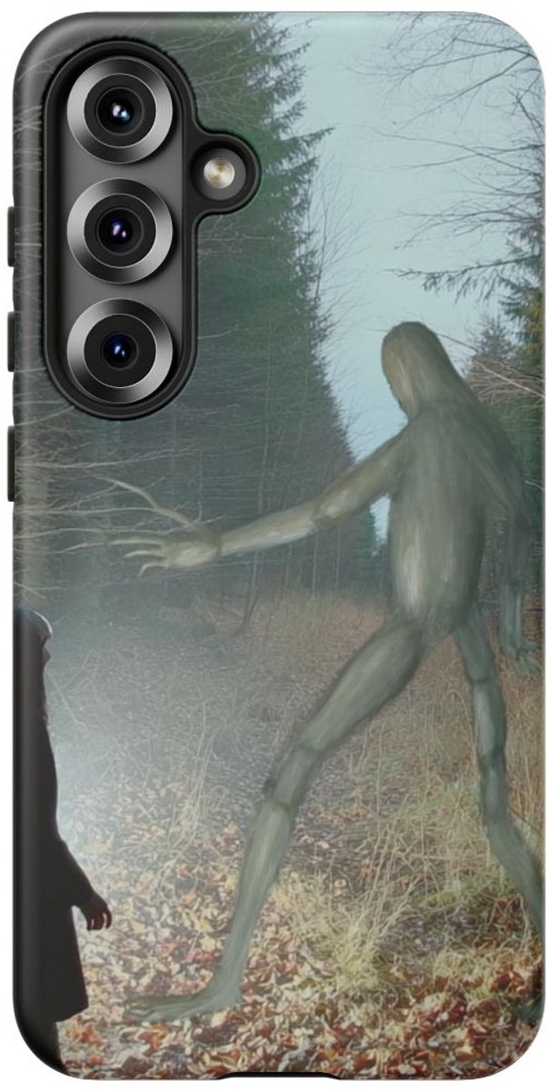 Mysterieuze Bosontmoeting – Telefoonhoesje Geschikt voor Samsung Galaxy S25