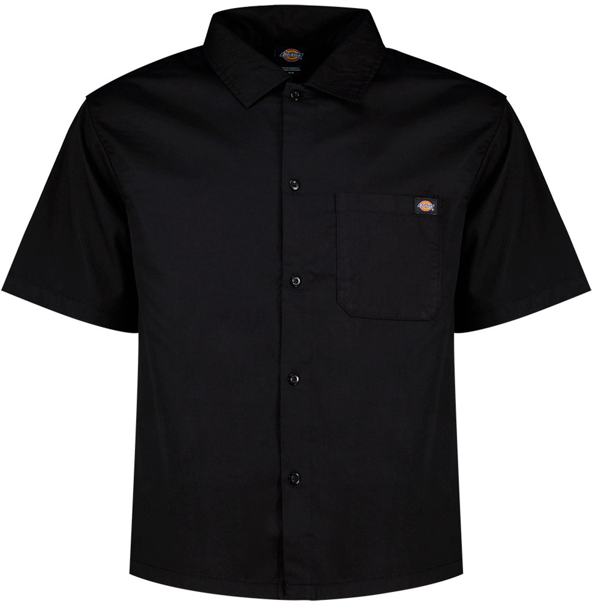 Dickies Lynville Overhemd Met Korte Mouwen M Man Zwart