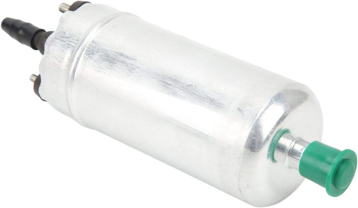Inline Fuel Pump, 12V High Pressure Inline Fuel Pump 34 GPH Flow 0580464070 3 Bar Universal Replacement for