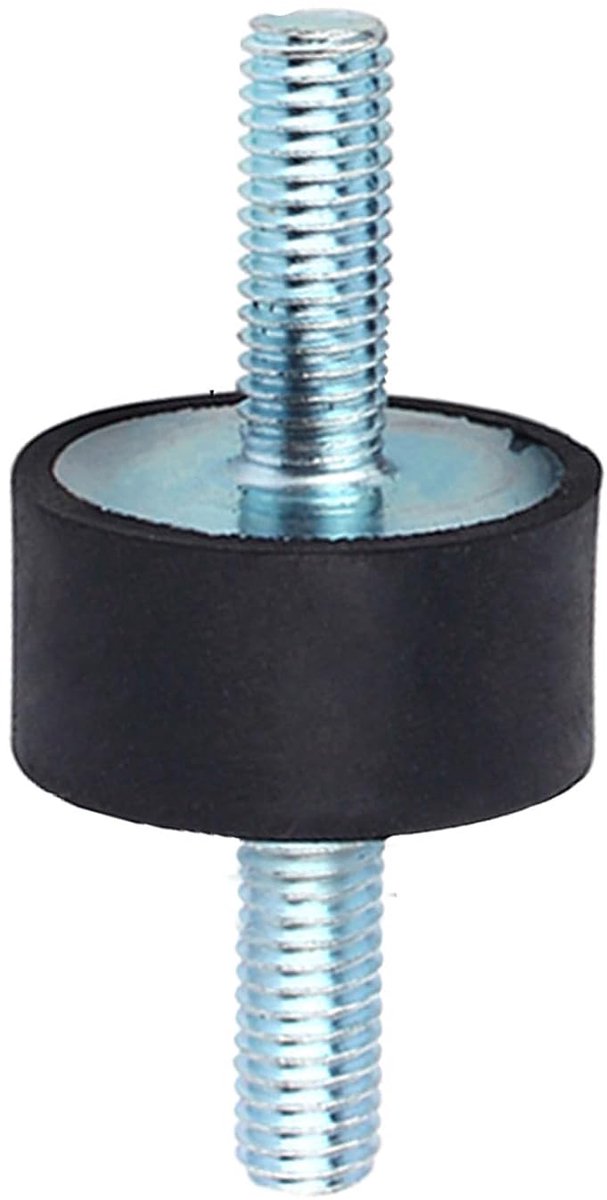 Rubberen Trillingsisolatie Steunen – 4 Stuks, M6 Of M8 Draad, Voor Compressoren, Pompen En Motoren