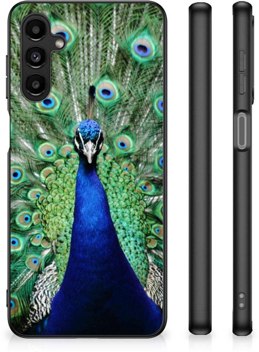 Samsung Galaxy A14 5G Dierenprint Telefoonhoesje Pauw