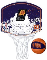 Wilson NBA Team Phoenix Suns Mini Hoop WTBA1302PHO, Mixte, Bleu Marine, Panneaux de Basketball, Taille : Taille unique