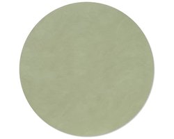 LIND DNA Nupo placemat rond 40cm olive green