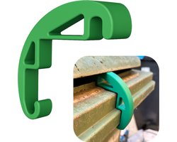 Container clip - 120 liter - Groen - afvalcontainerclip voor natuurlijke ventilatie -