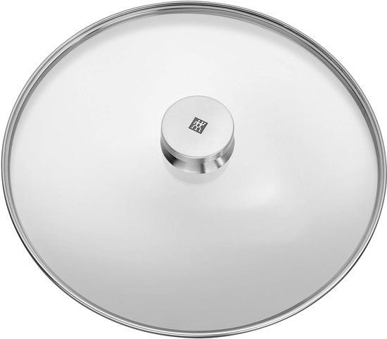 Een hoge Franse pan met deksel - Padella - Rame, Ottone