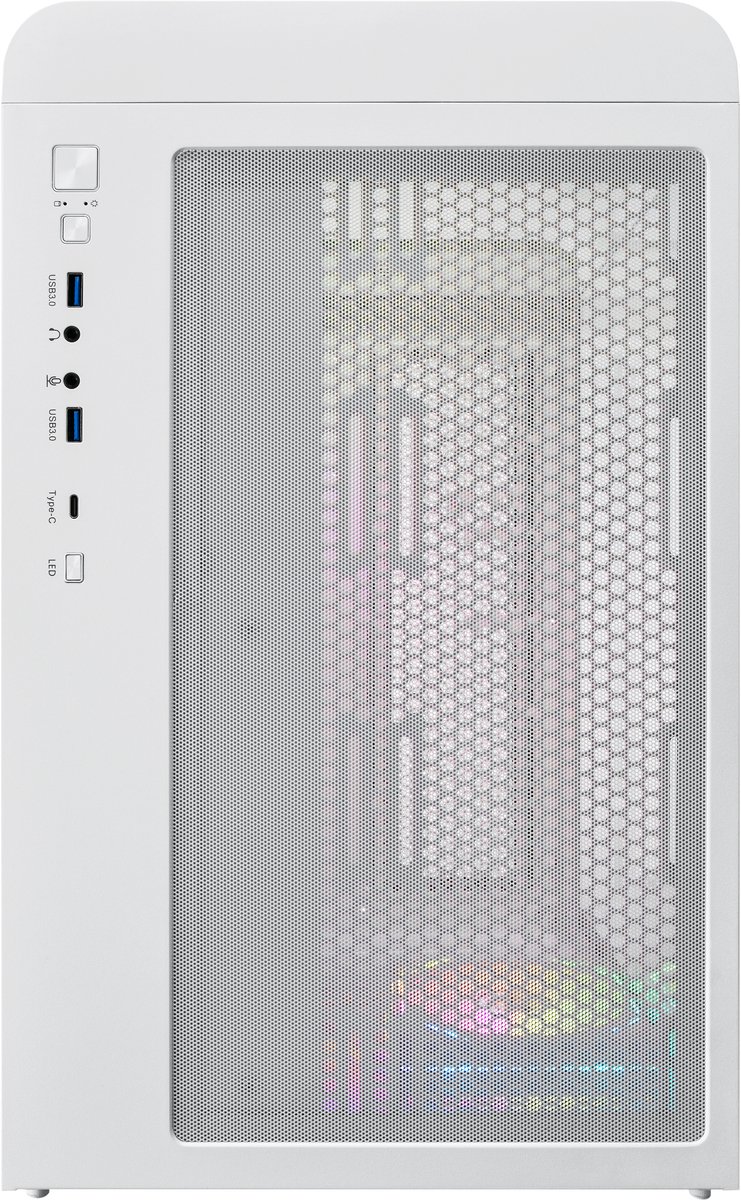 Fsp S380-Wa Micro Tower Wit behuizing - afbeelding 2