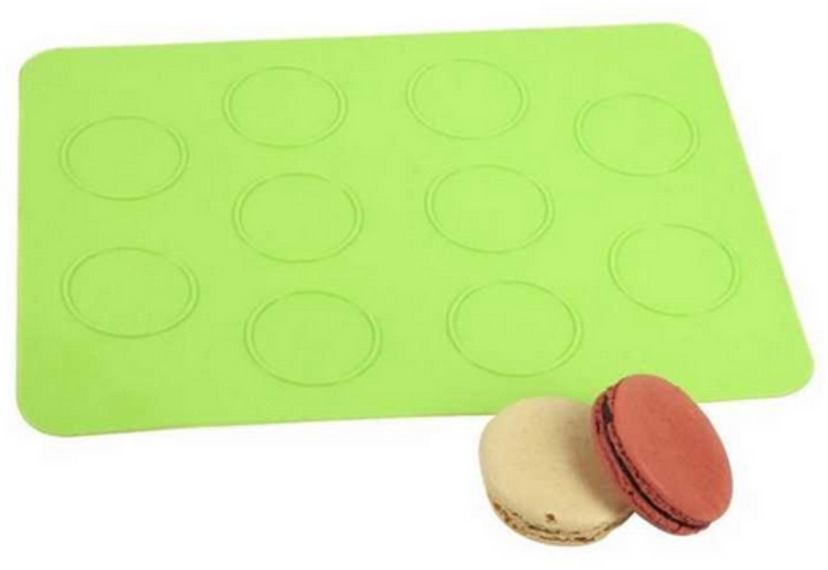 YK Design Bakmat voor Macarons - 10 Discs Ø 5 cm - Silicone - Ovenbestendig tot 230°C